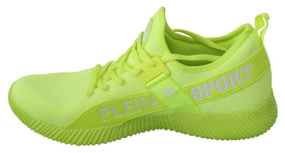 Philipp Plein Snygga Ljusgröna Casual Sneakers