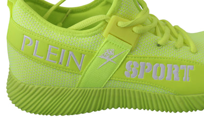 Philipp Plein Snygga Ljusgröna Casual Sneakers