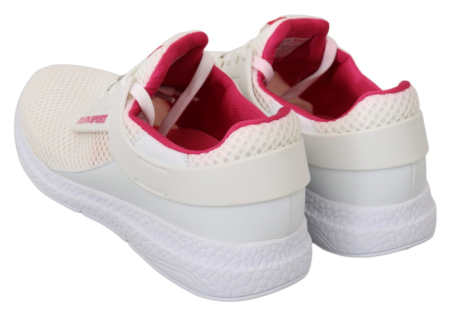 Philipp Plein Chic Vita Becky Sneakers med rosa accenter