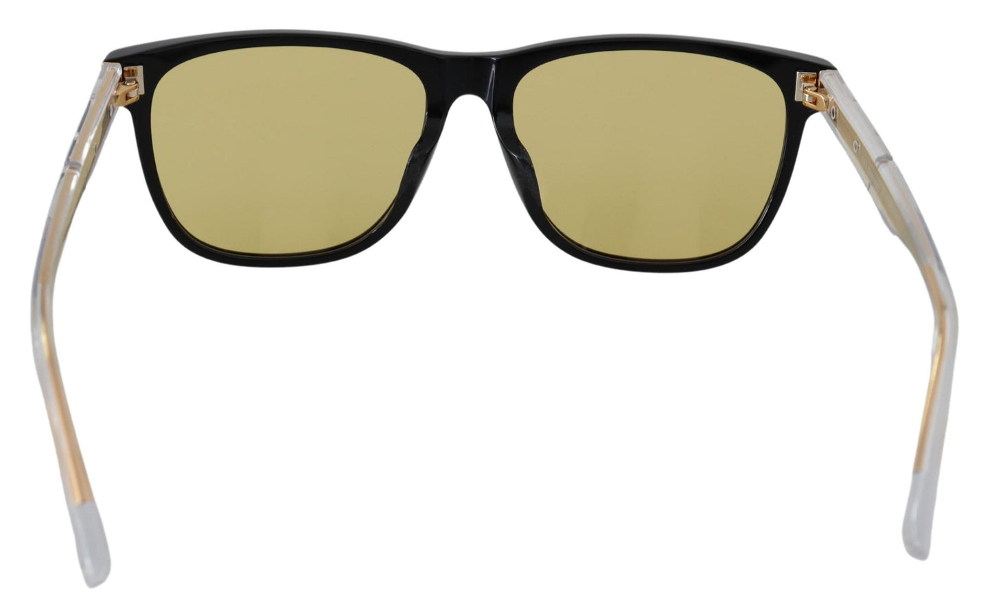 Diesel Chic Black Acetate solglasögon med gula linser