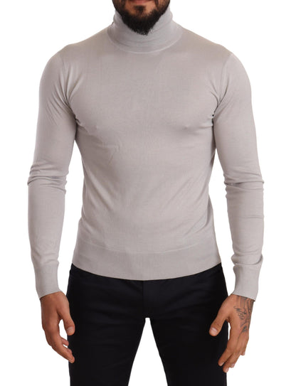 Dolce &amp; Gabbana elegant kashmir-silkeblandning turtleneck