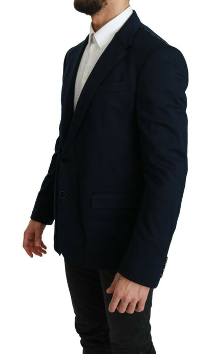 Blazer azul oscuro elegante de Dolce &amp; Gabbana para hombre