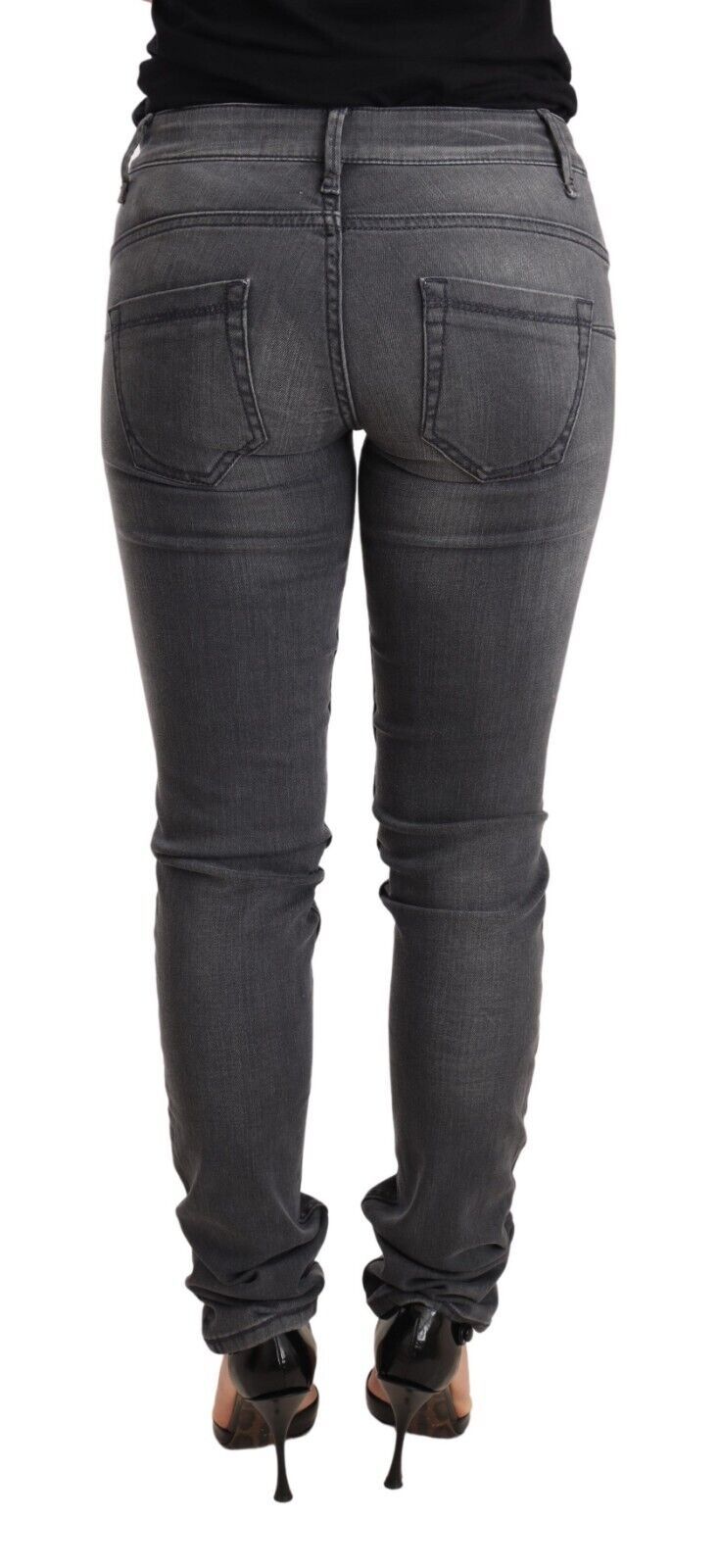 Chic Acht Skinny Denim med låg midja