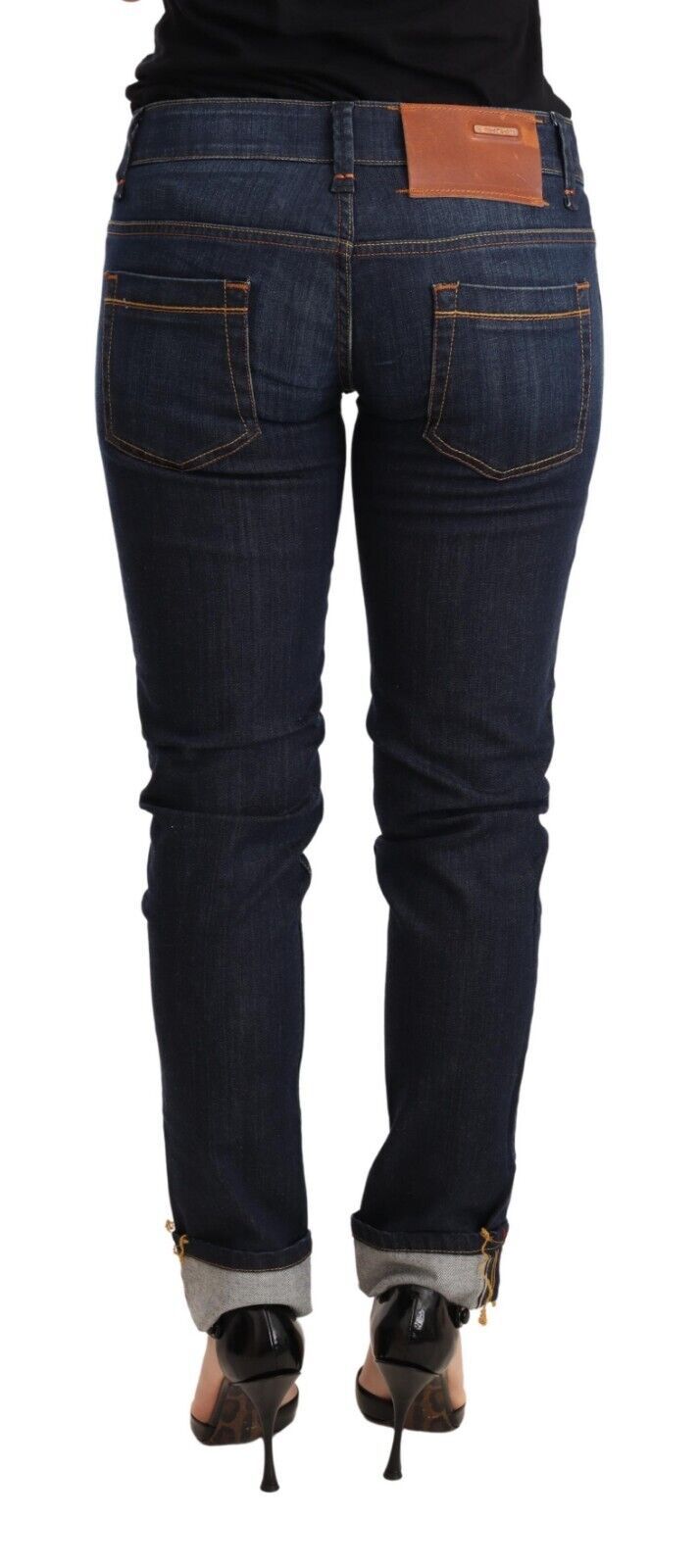 Acht Chic Skinny Denim med låg midja