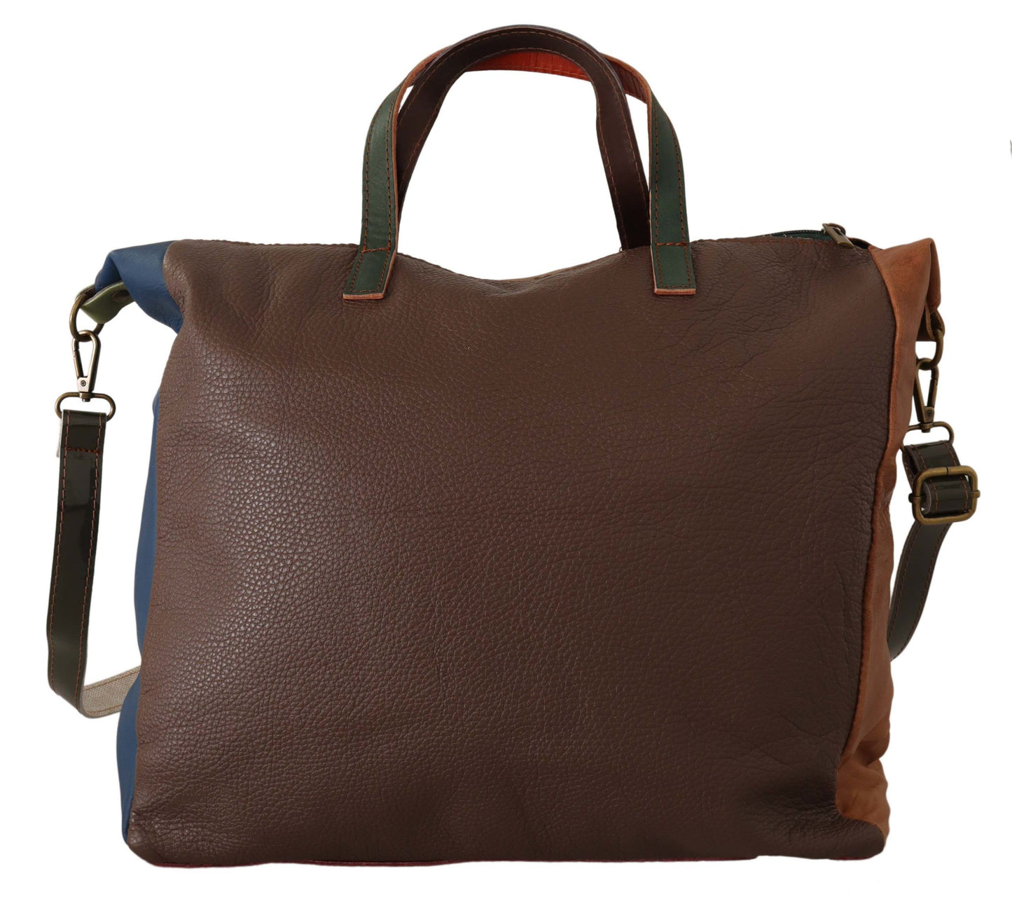 EBARRITO Multicolor Leather Shoulder Tote Bag