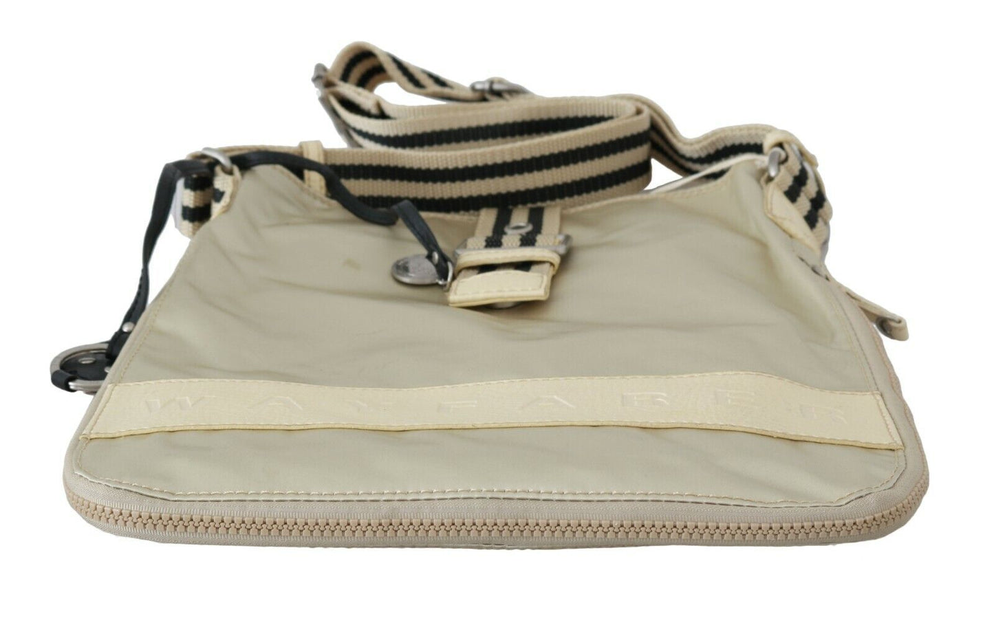 Bolso de mano elegante de tela beige WAYFARER