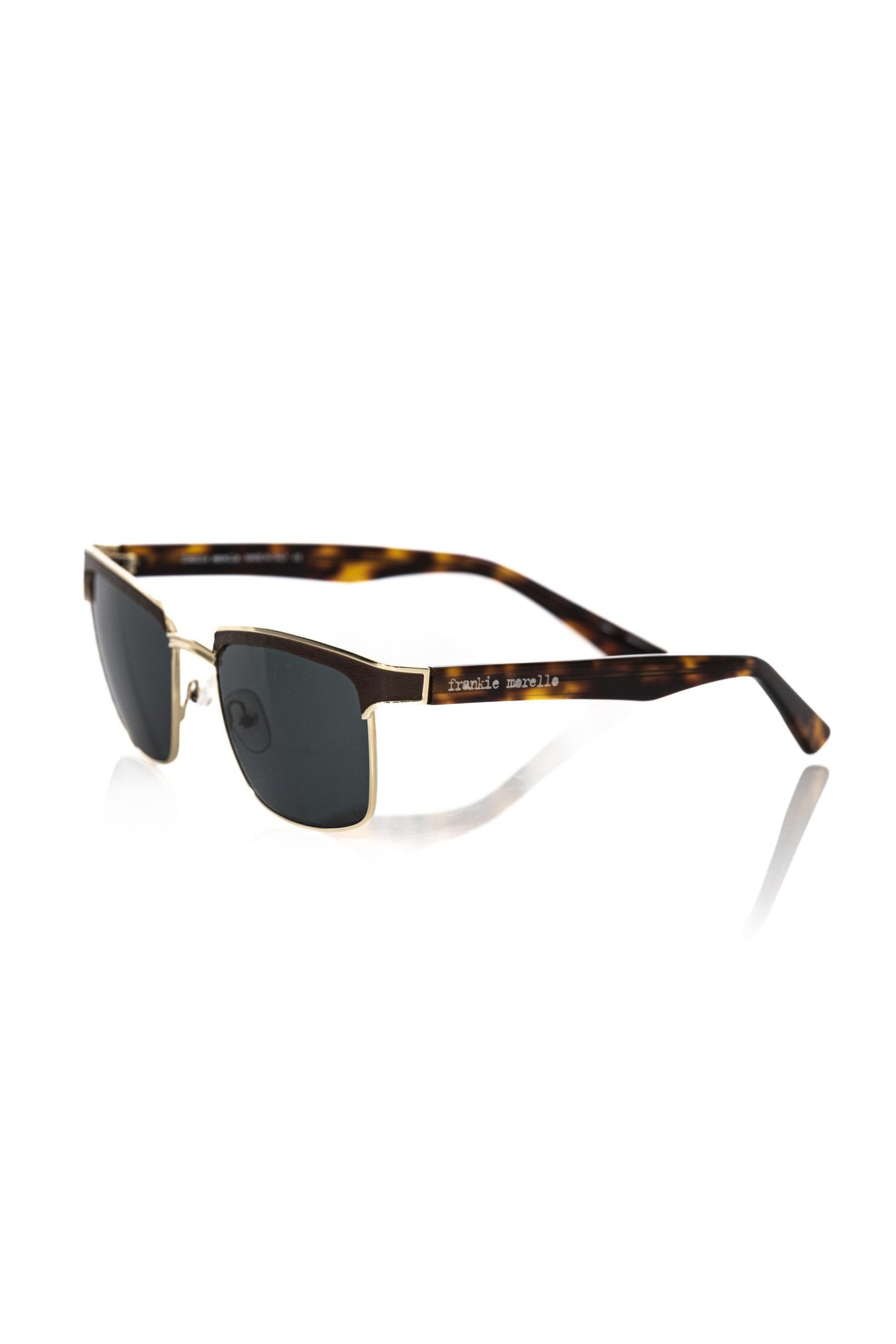 Gafas de sol Frankie Morello marrón metalizado para hombre