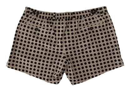 Dolce &amp; Gabbana eleganta prickiga bomullsshorts