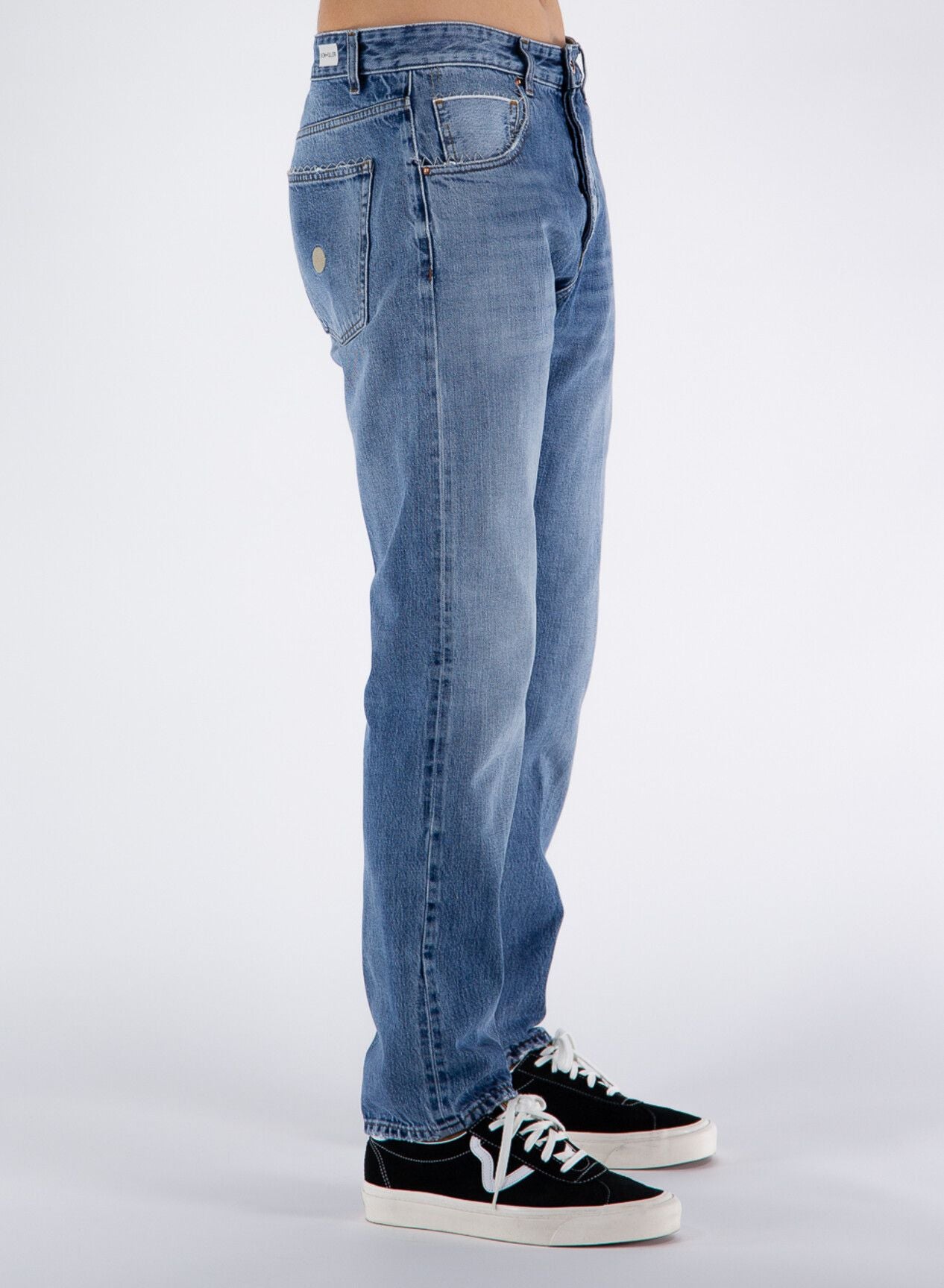 Don The Fuller Elegant Medium Wash bomulls jeans för män