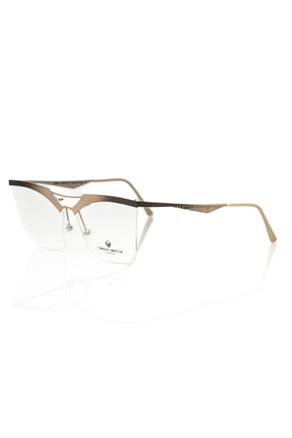 Frankie Morello Gold Metallic Women Frame