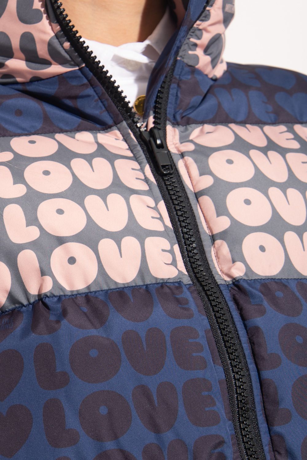 Chaqueta de mujer de poliéster multicolor Love Moschino