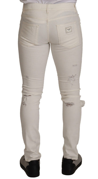 Dolce &amp; Gabbana eleganta vita skinny jeans