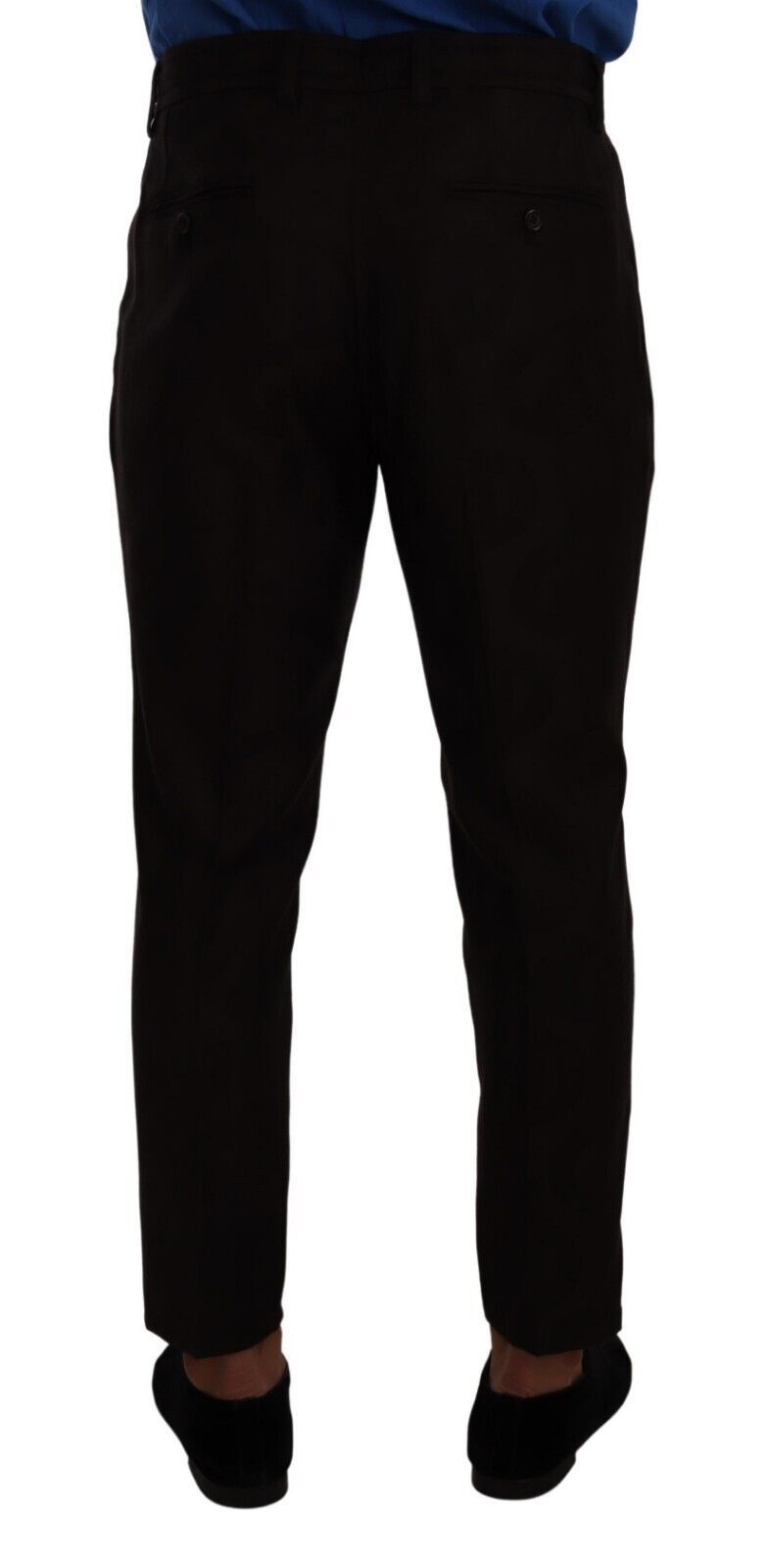 Dolce &amp; Gabbana Elegant joggingbyxor i vinröd ull