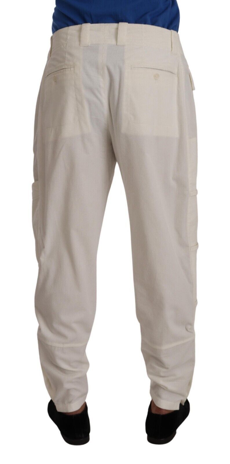 Dolce &amp; Gabbana Elegant Off White Cargo Pants - Normal passform