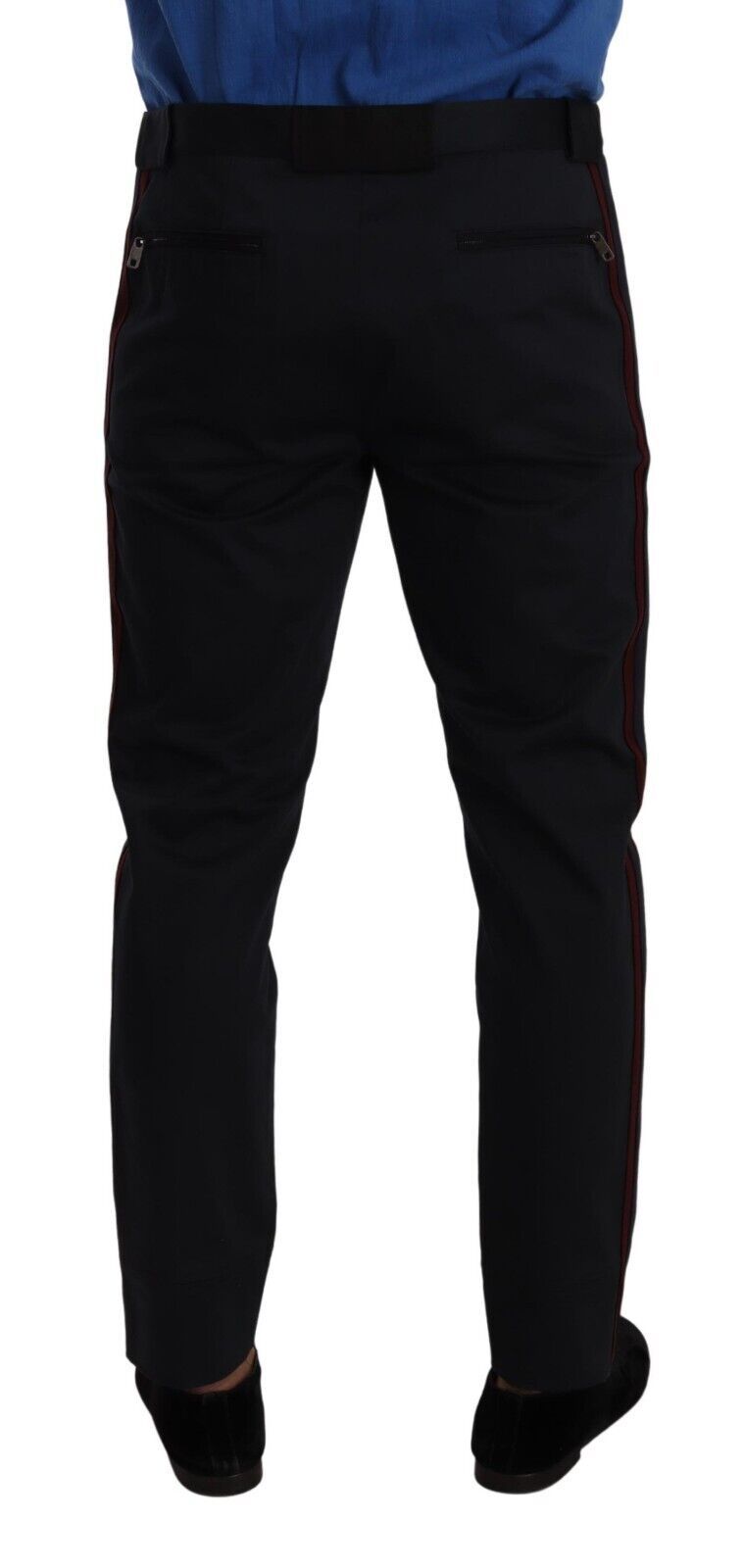 Dolce &amp; Gabbana Chino Slim Fit Chinos-byxor i Blå