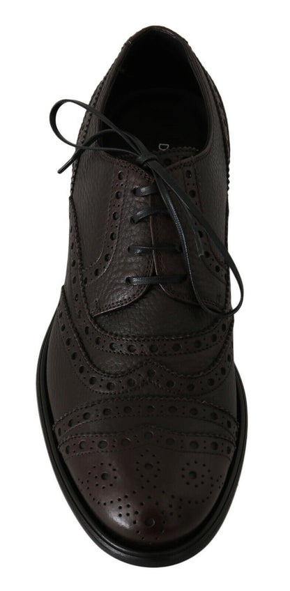 Dolce &amp; Gabbana Elegant Wingtip Derby Dress Shoes