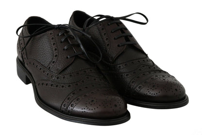 Dolce &amp; Gabbana Elegant Wingtip Derby Dress Shoes