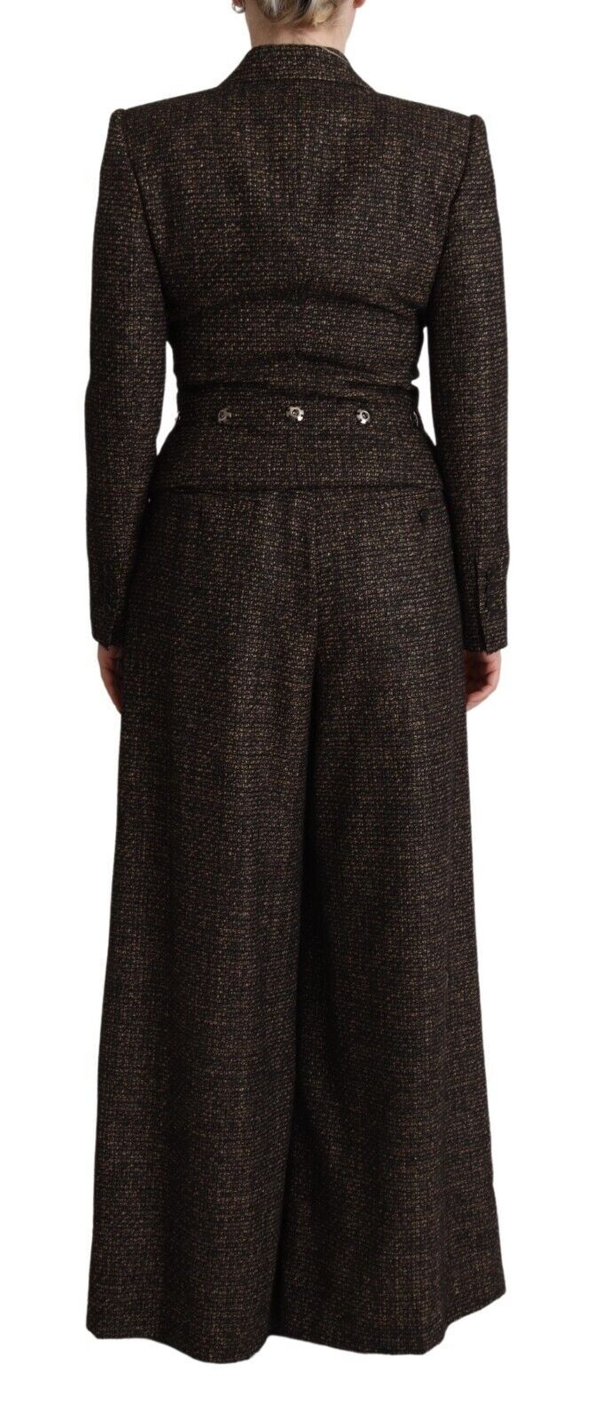 Dolce &amp; Gabbana Chic Wool Blend Suit Set