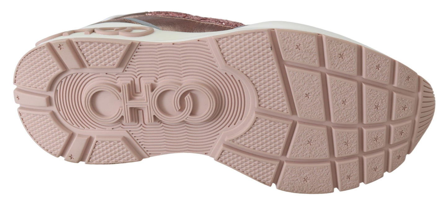 Jimmy Choo Zapatilla Candyfloss con purpurina Euphoria