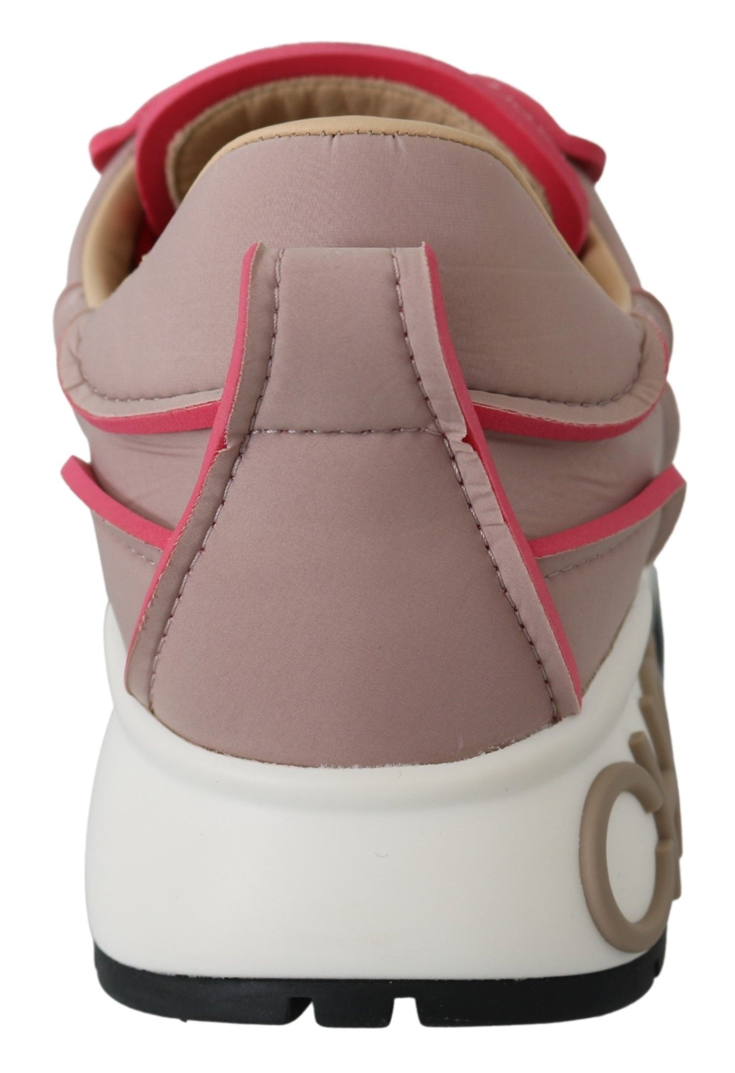 Jimmy Choo Balett Rosa Chic Vadderade Sneakers