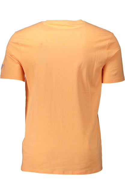 Guess Jeans Orange bomull män T-shirt