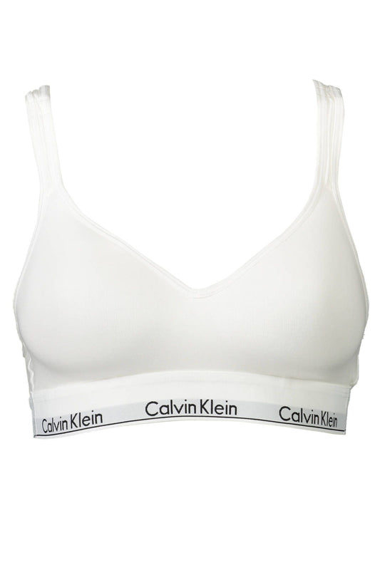 Bralette de algodón blanco de Calvin Klein para mujer