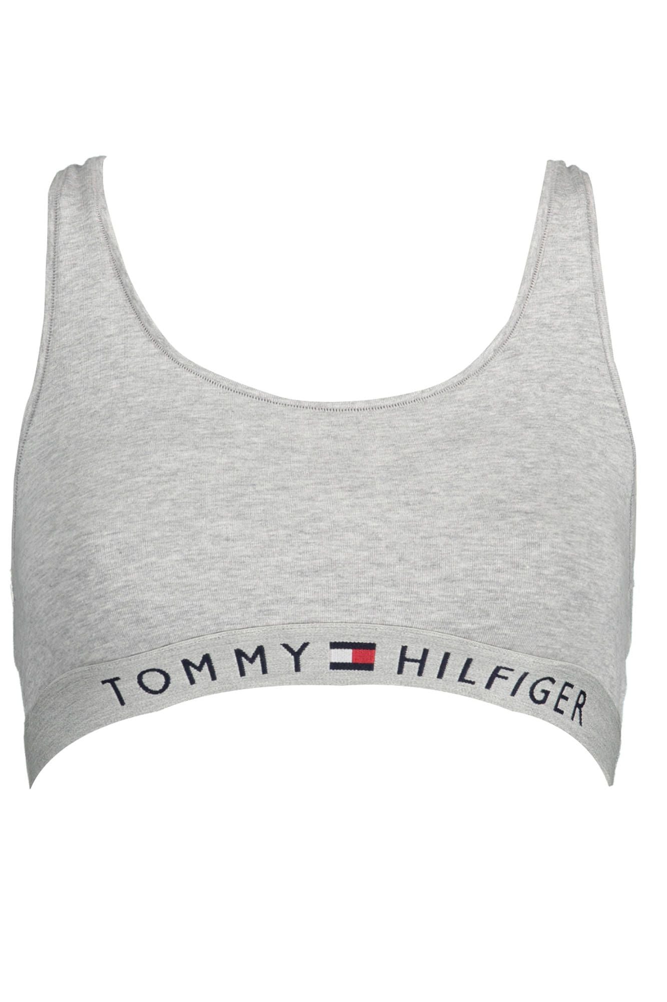 Tommy Hilfiger Grå Bomull Dam Sport BH