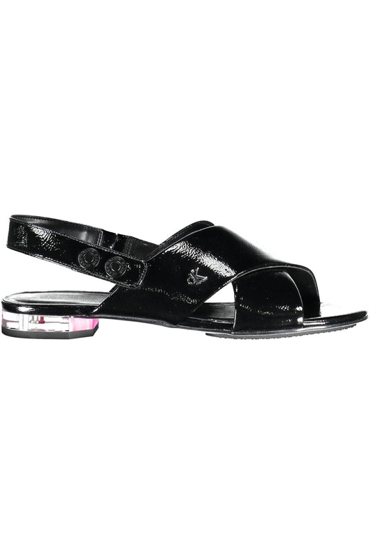 Sandalias de mujer Calvin Klein de polietileno negro