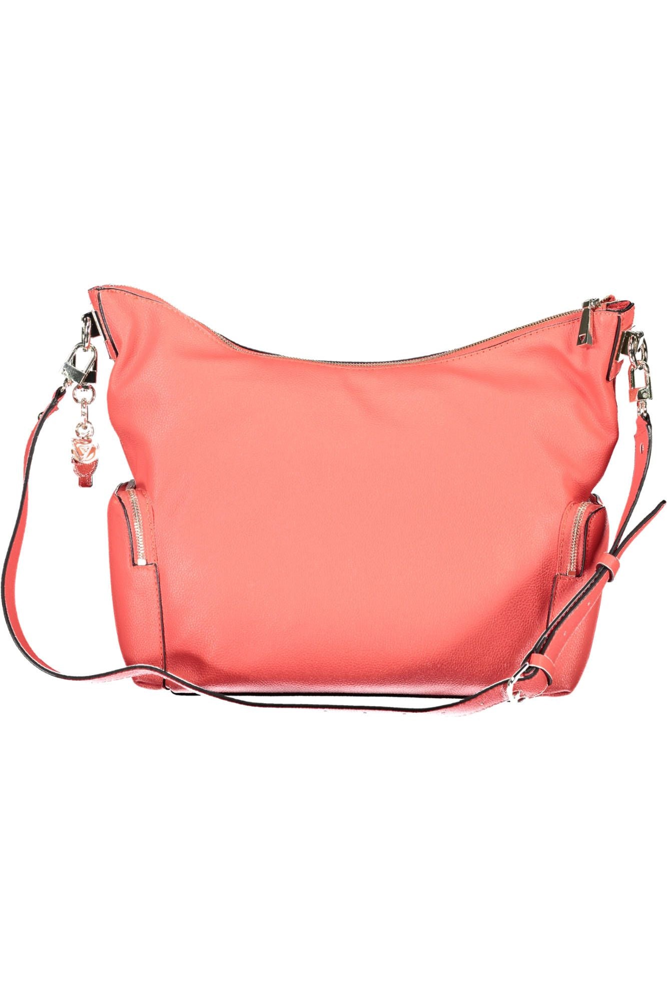 Bolso de mano para mujer Guess Jeans de polietileno rosa