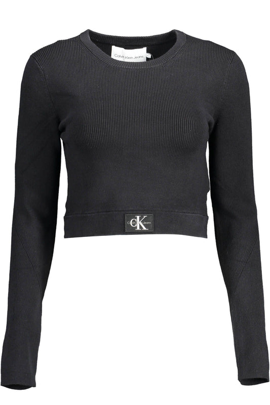 Suéter de mujer Calvin Klein de lyocell negro