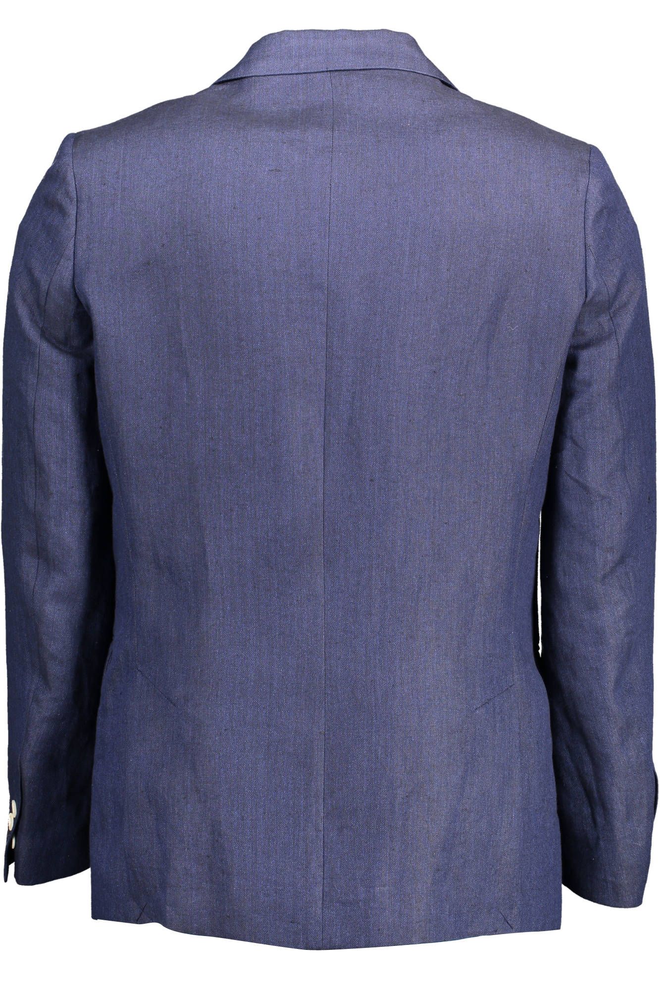 Gant Elegant Blue Linen Classic Jacket