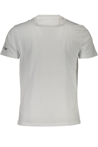 Camiseta de algodón blanca para hombre La Martina