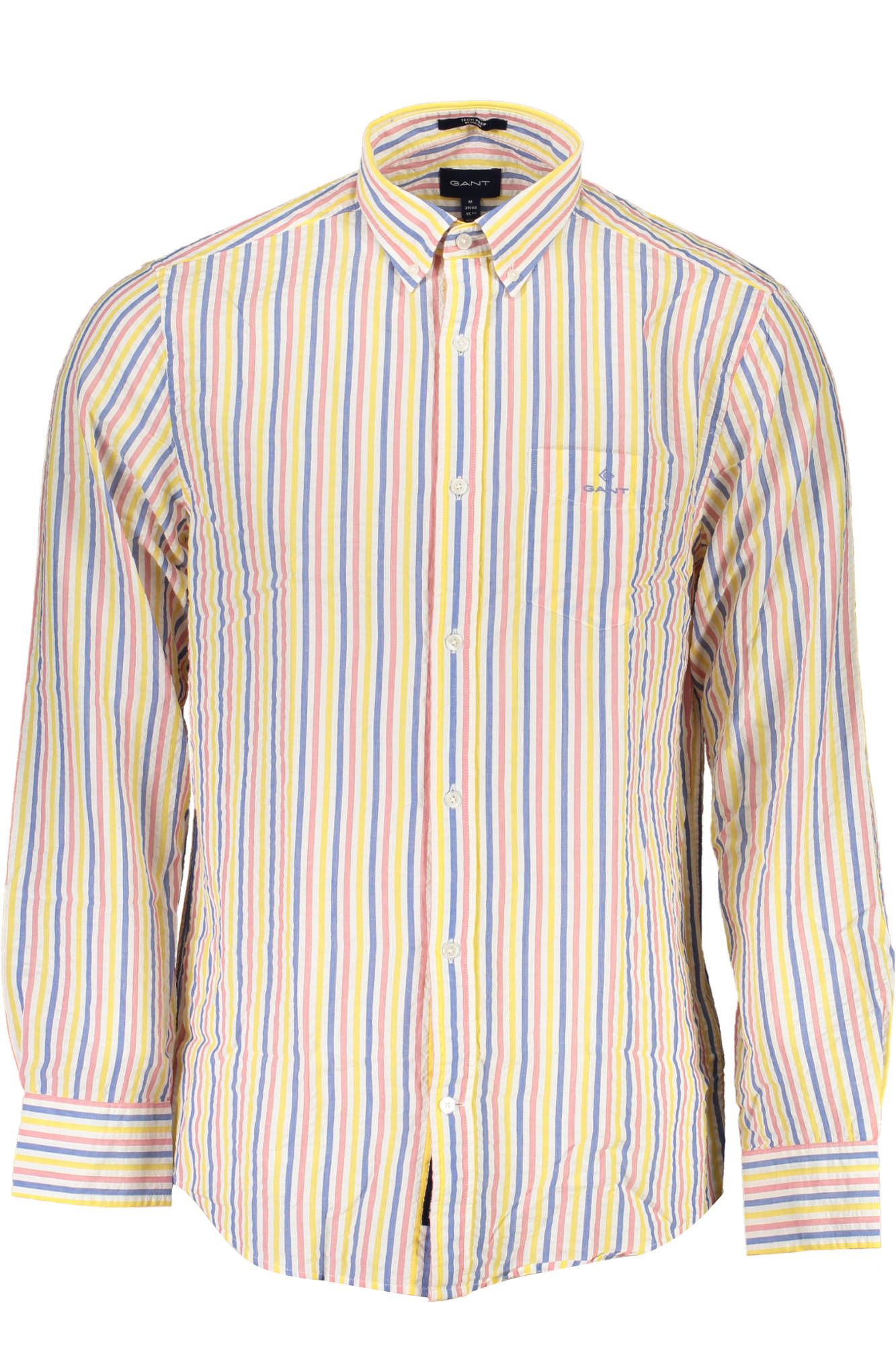 Camisa de algodón blanca Gant para hombre