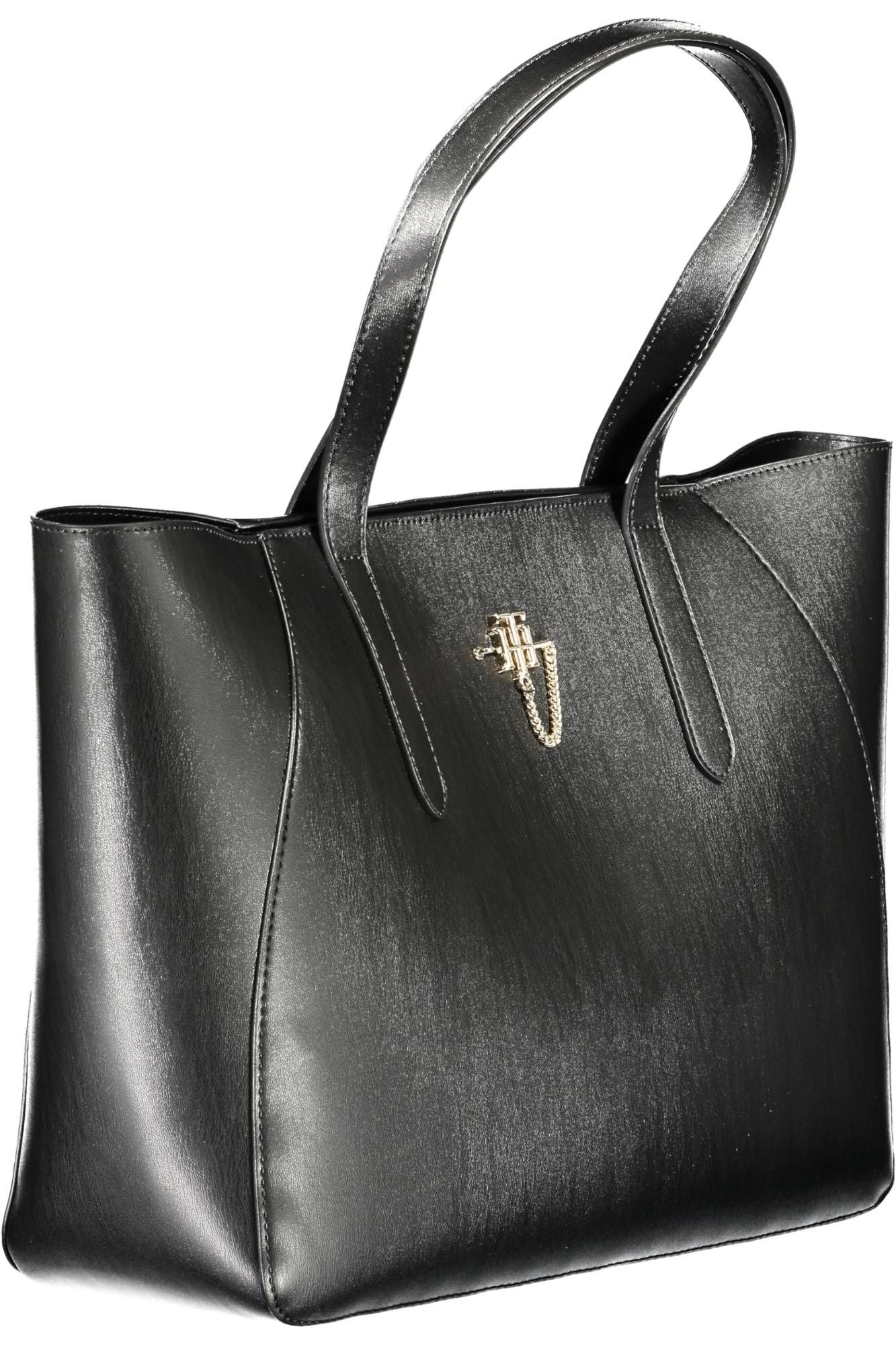 Bolso de mano de mujer de polietileno negro Tommy Hilfiger