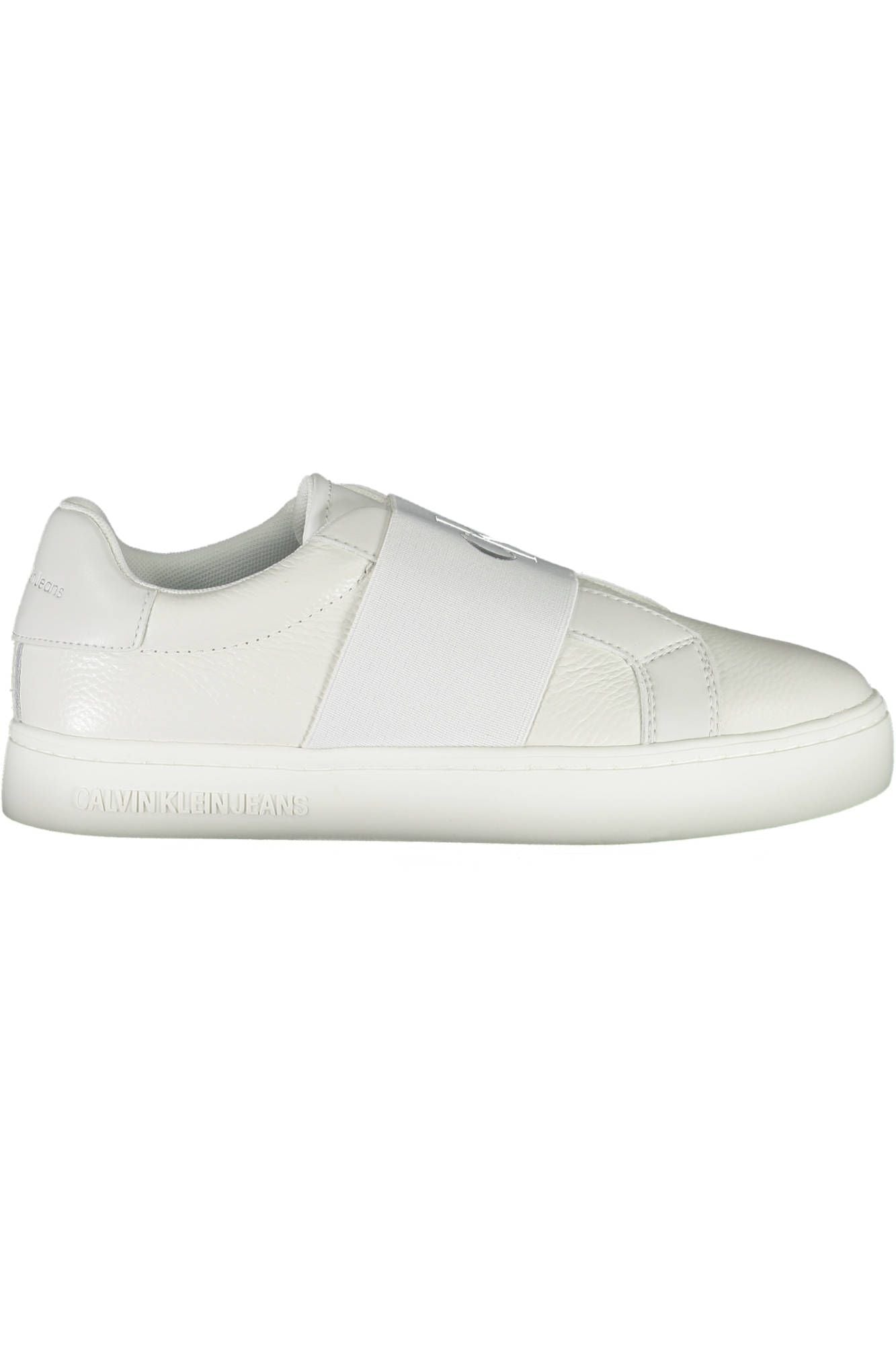 Calvin Klein Vit Läder Sneaker för kvinnor