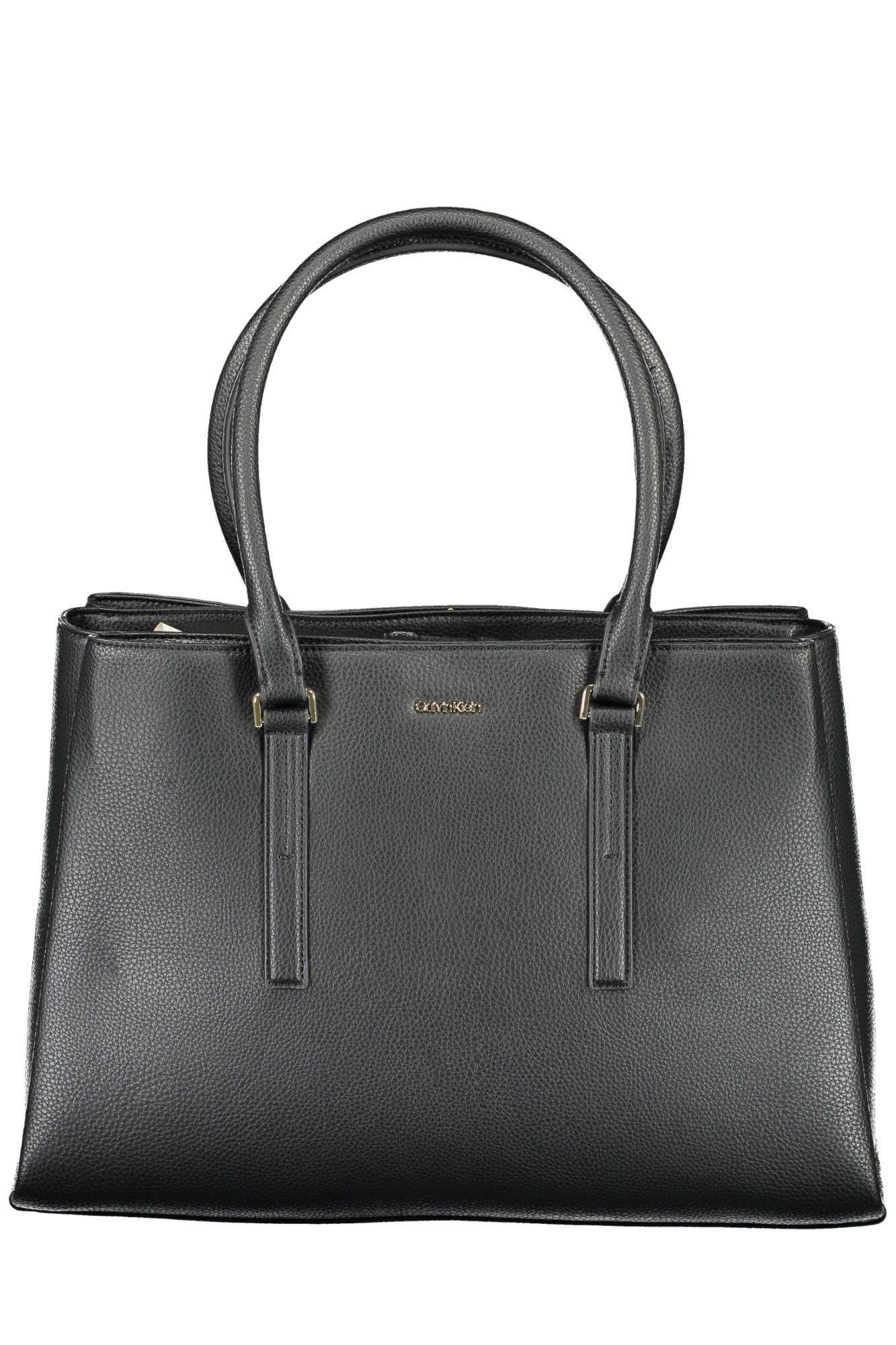 Bolso de mano de mujer de poliéster negro de Calvin Klein