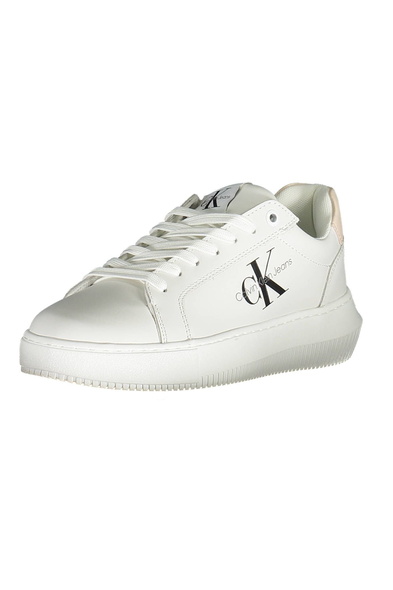 Calvin Klein White Leather Women Sneaker