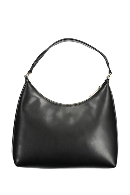 Bolso de mano de mujer de polietileno negro Tommy Hilfiger