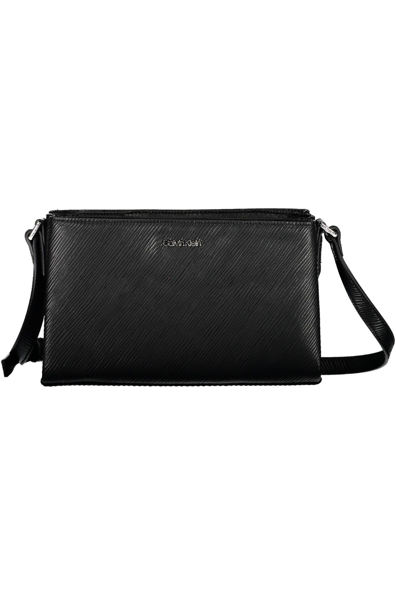 Bolso de mano de mujer de poliéster negro de Calvin Klein