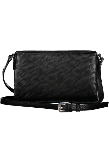 Bolso de mano de mujer de poliéster negro de Calvin Klein