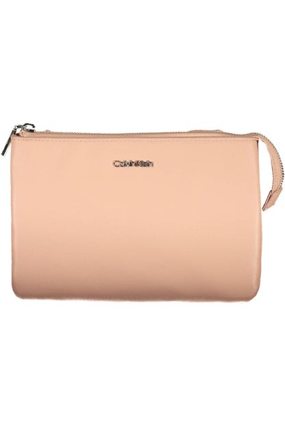 Bolso de mano de poliéster rosa para mujer de Calvin Klein