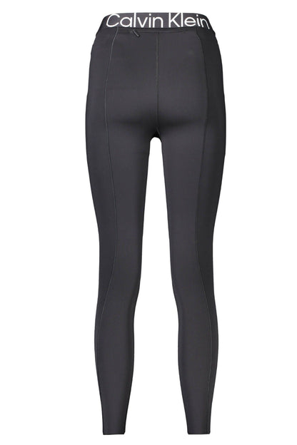 Leggings de poliéster negros para mujer de Calvin Klein