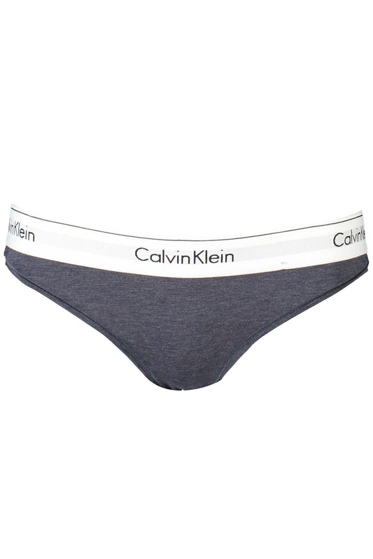 Calzoncillos Calvin Klein de algodón azul para mujer