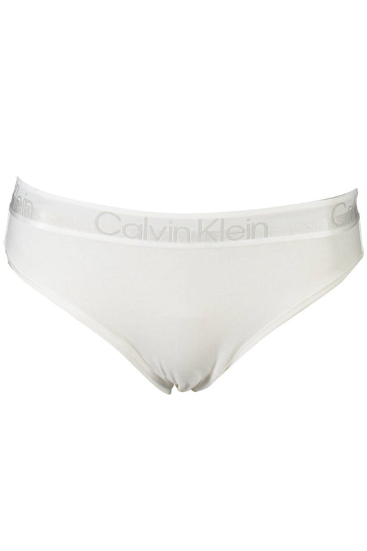 Calzoncillos Calvin Klein de algodón blanco para mujer