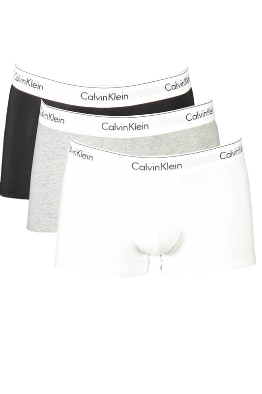 Calzoncillos tipo bóxer de algodón gris para hombre de Calvin Klein