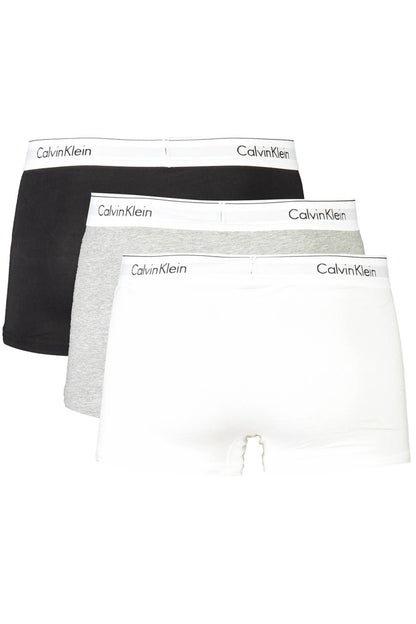 Calzoncillos tipo bóxer de algodón gris para hombre de Calvin Klein