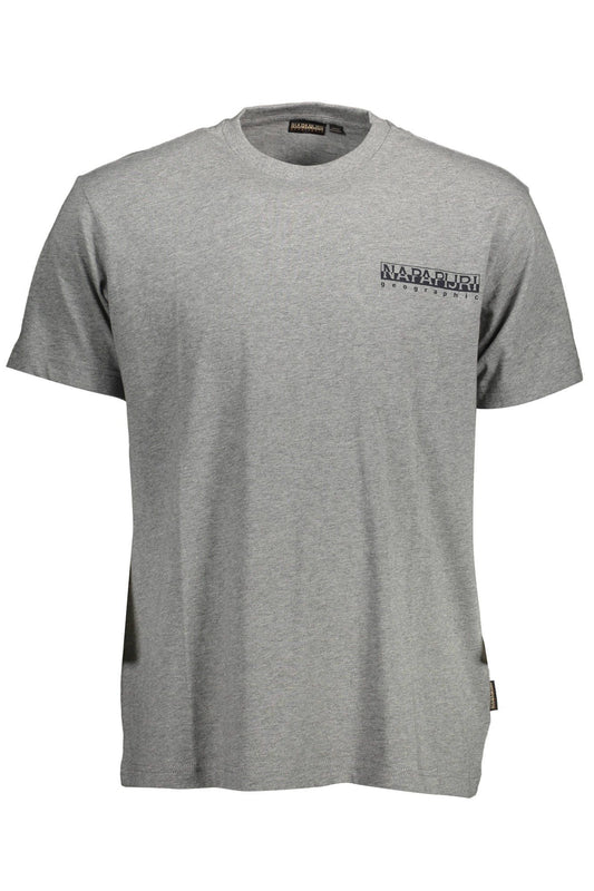 Camiseta de algodón gris para hombre de Napapijri