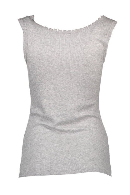 Top de mujer en viscosa gris Silvian Heach