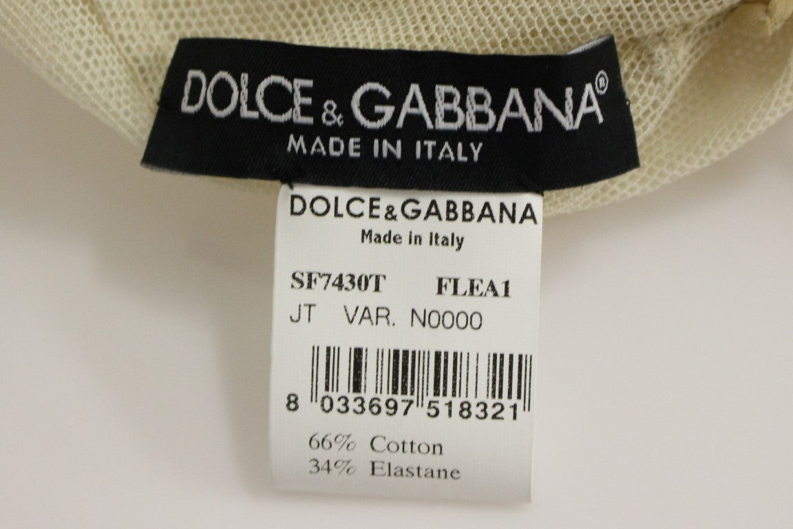 Dolce &amp; Gabbana elegant beige linneblus