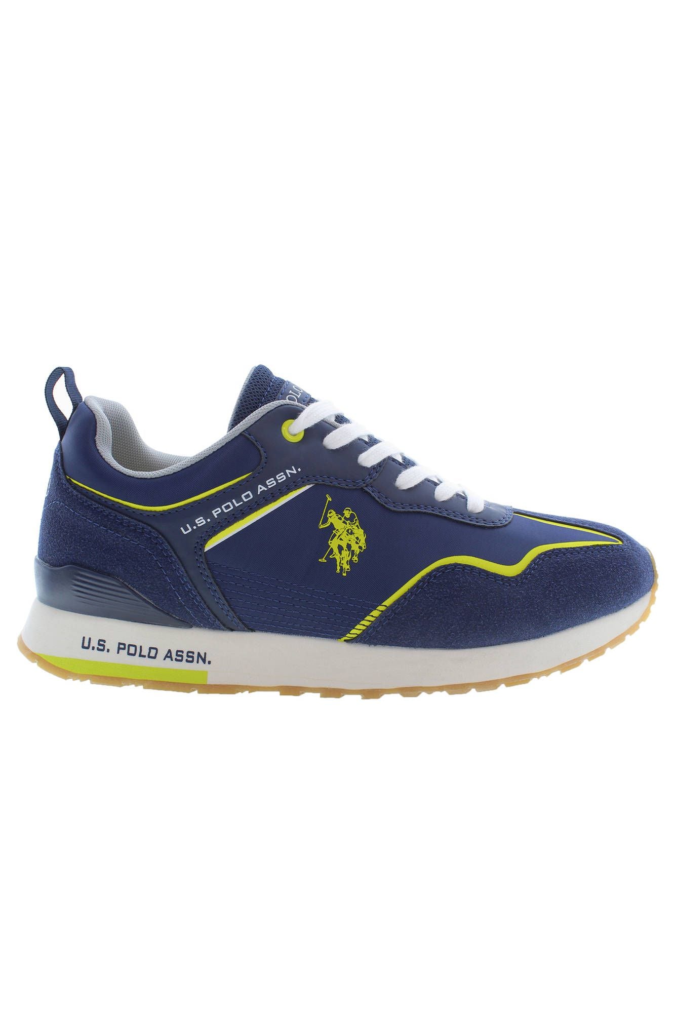 US POLO ASSN. Zapatillas deportivas de poliéster azul para hombre